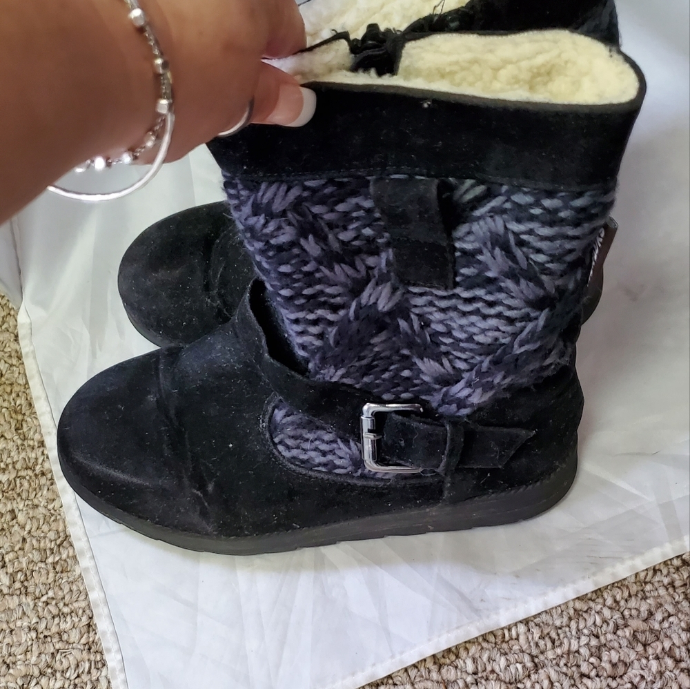 Muk Luks/ Black Boots